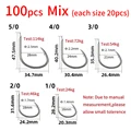 100pcs mix