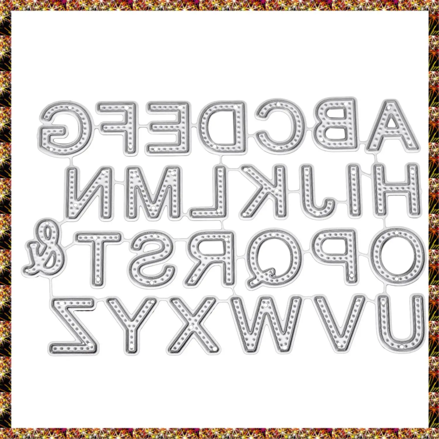 قوالب قطع استنسل لقص القصاصات من BTCL، لقطة كبيرة من Sizzix / Cricut Cuttlebug / وغيرها من اللكم