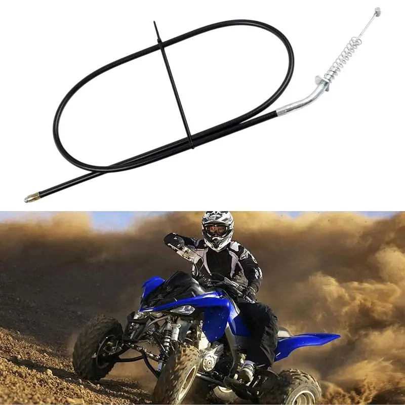 Heavy Duty ATV Rear Brake Cable Stable High Durability Replacement Accessory for Off Road Riding Repair