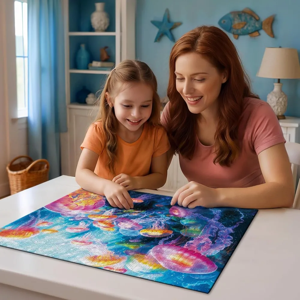 Vintage Shop 120/300/500/1000 pezzi Puzzle in legno per adulti Paesaggio Puzzle Educativo Giocattolo Gioco impegnativo Noci Divertimento