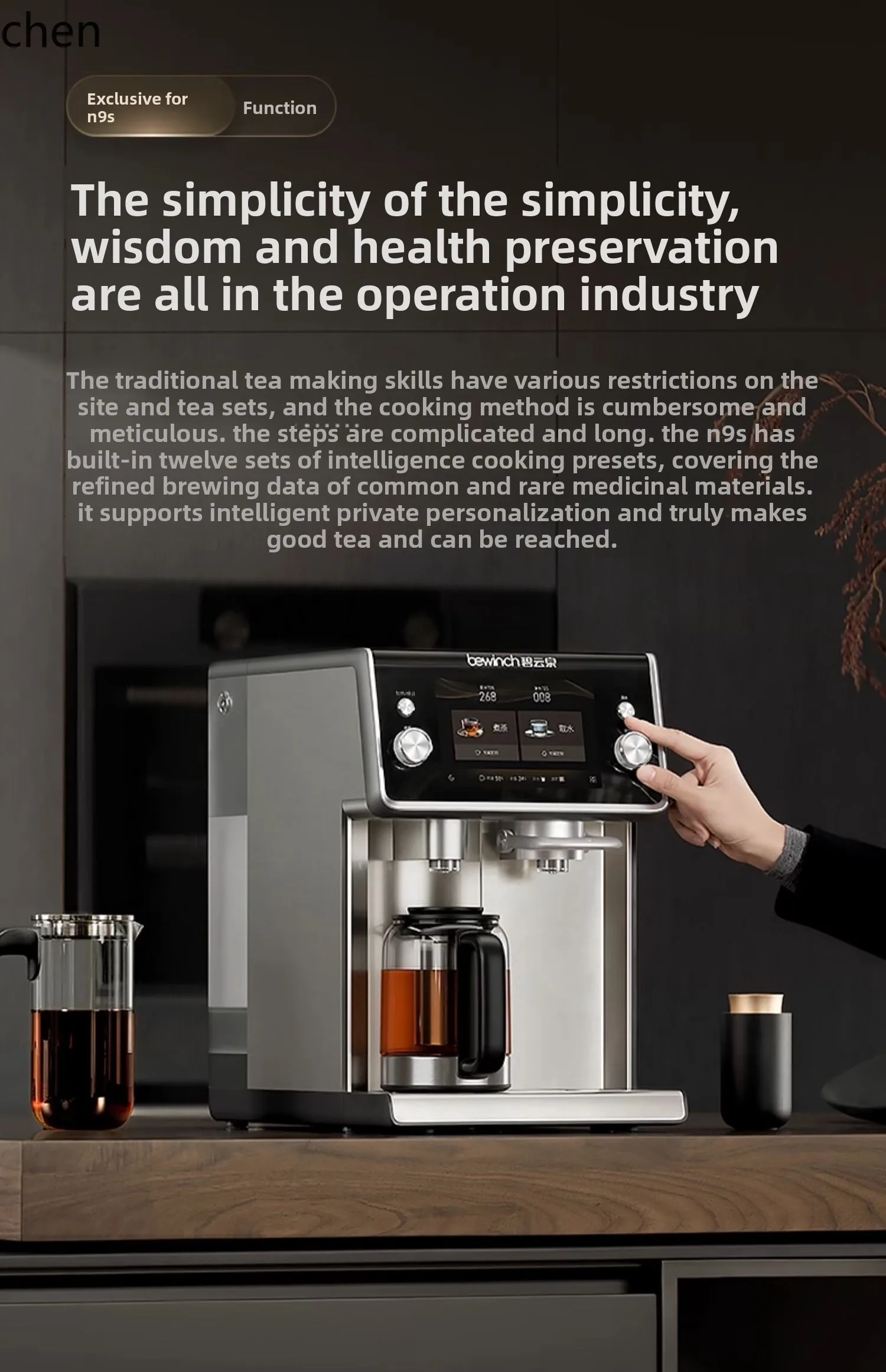 ZML  direct drinking water machine desktop household instant heating integrated tea bar automatic hydrogen rich intelligent