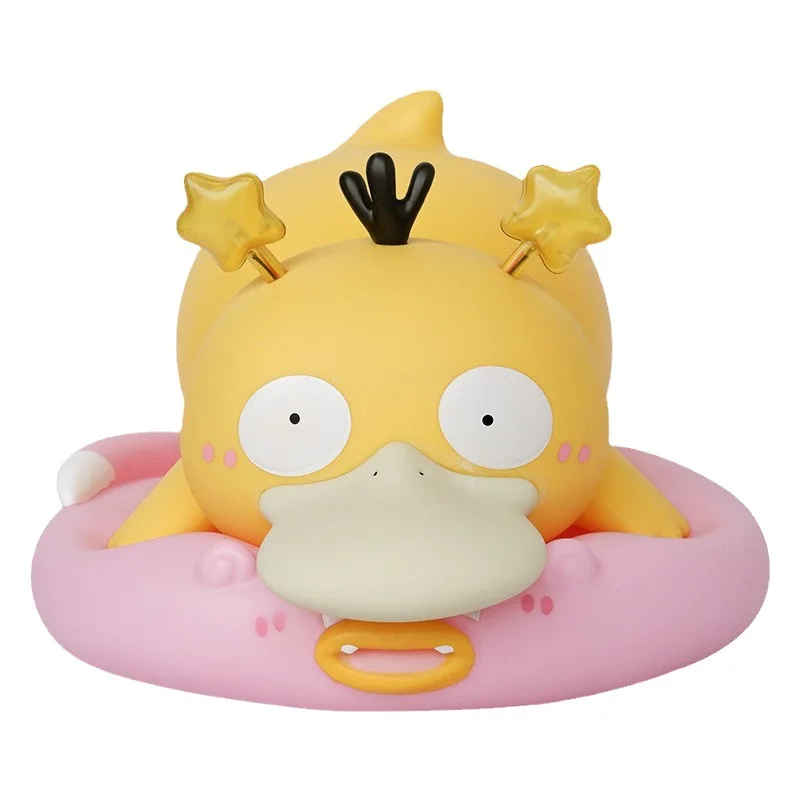 Nieuwe 18.5Cm Anime Pokemon Psyduck Pvc Action Figure Game Standbeeld Model Kinderen Lichtgevende Speelgoed Halloween Decoratieve Geschenken