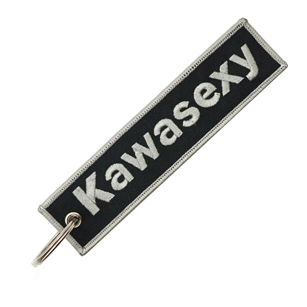 JDM Kawasexy Logo Key Chain For Kawasaki Motocycle Key Ring Cars