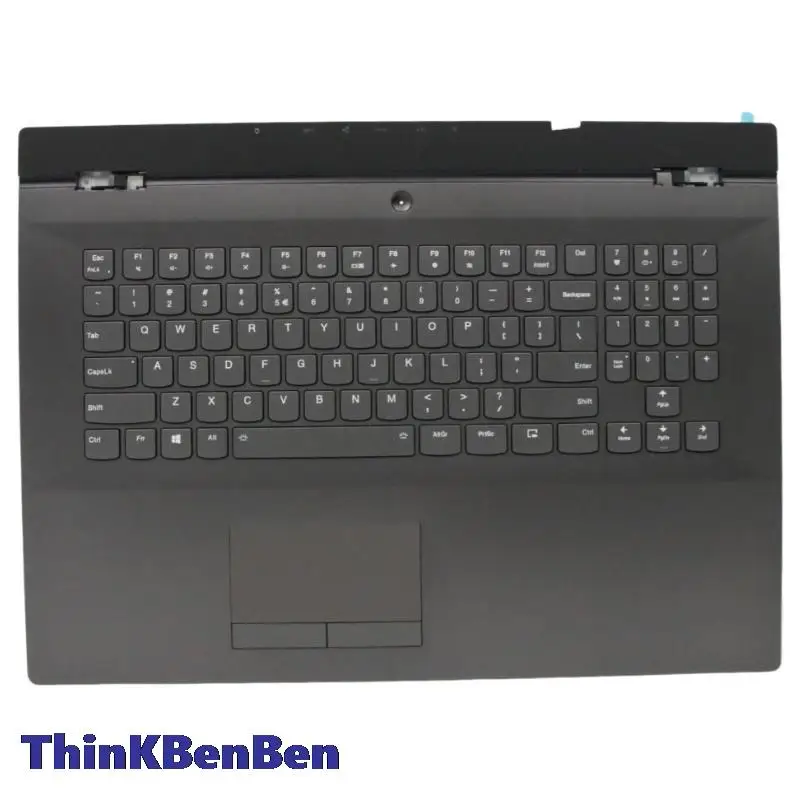 

US English Black Keyboard Upper Case Palmrest Shell Cover For Lenovo Legion Y740 17 17ICHg 17IRH g Y9000K 2019 5CB0S16457