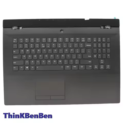 US English Black Keyboard Upper Case Palmrest Shell Cover For Lenovo Legion Y740 17 17ICHg 17IRH g Y9000K 2019 5CB0S16457