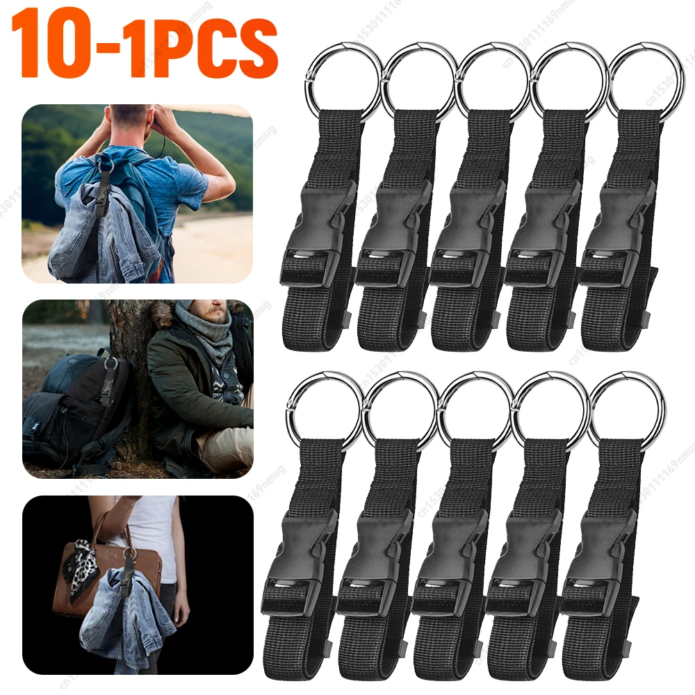 Portable Travel Luggage Fixed Strap Backpack External Strap With Release Buckle Add-A-Bag Luggage Strap Belt Jacket Gripper Tool