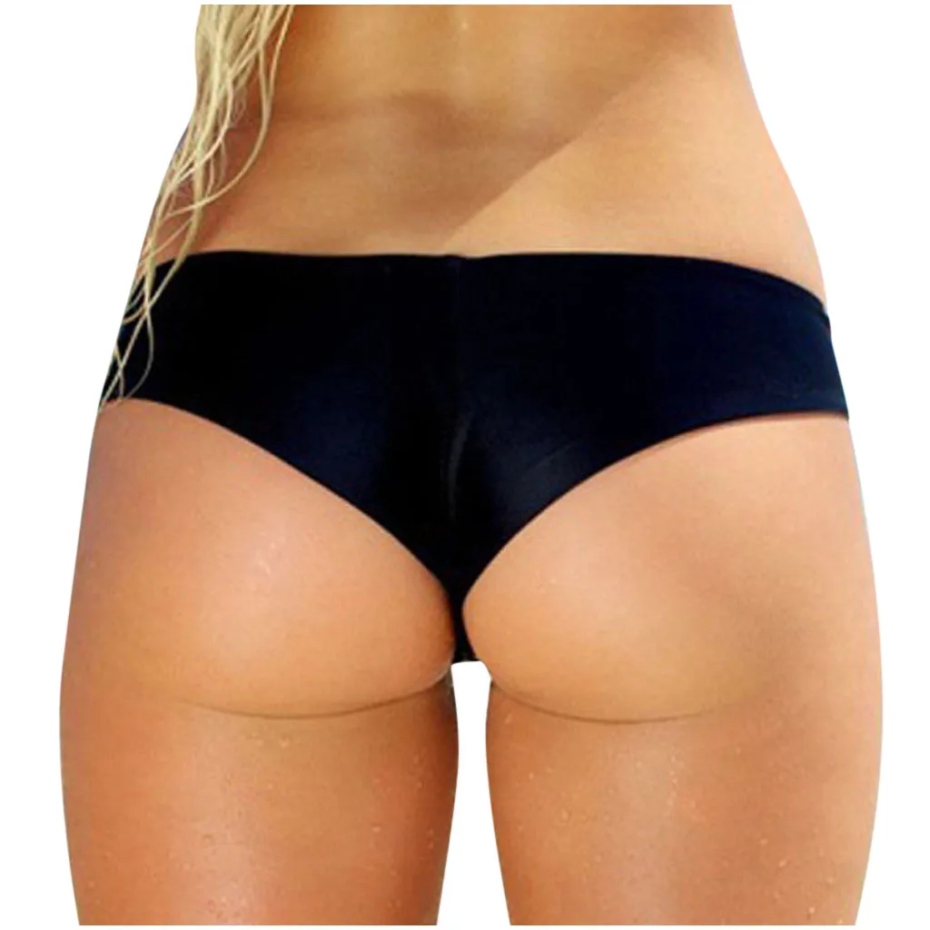 

Sexy Bikini Bottom Brazilian Thong Swimsuit Classic Bottoms Biquini Swim Short Ladies Swimwear Women Bikini Bottom