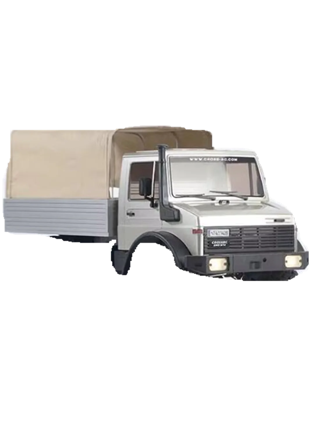 1/10 Off Road Painted unimog 6x6 4x4 car body shell 313mm TRX4