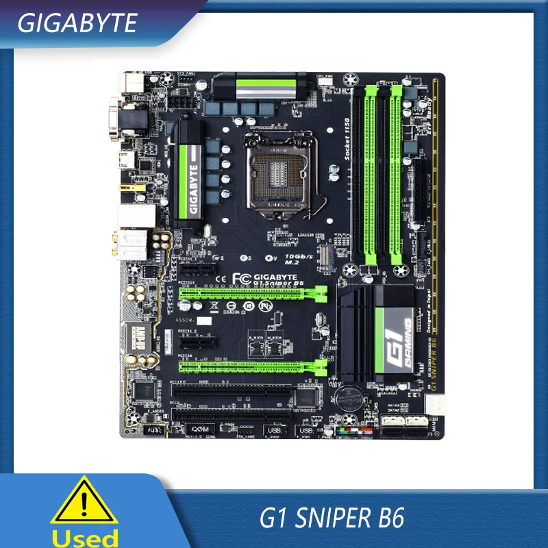 Gigabyte G1.SNIPER B6 32GB LGA 1150 DDR3 ATX Motherboard