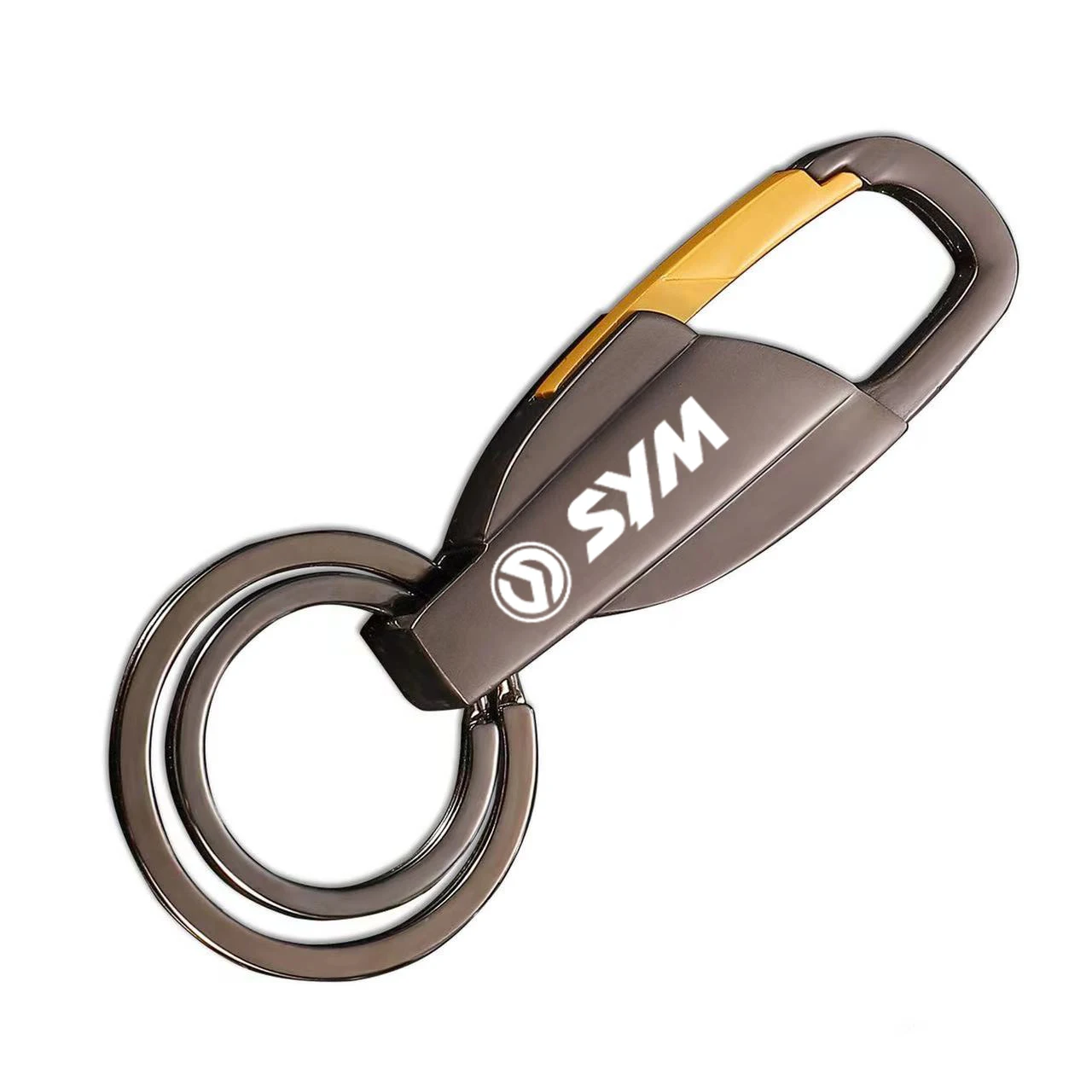 For SYM CRUISYM GTS 300 GTS 300i JOYMAX Z 125 250 300 MAXSYM 400i CNC Metal Leather keychains Motorcycle Accessories