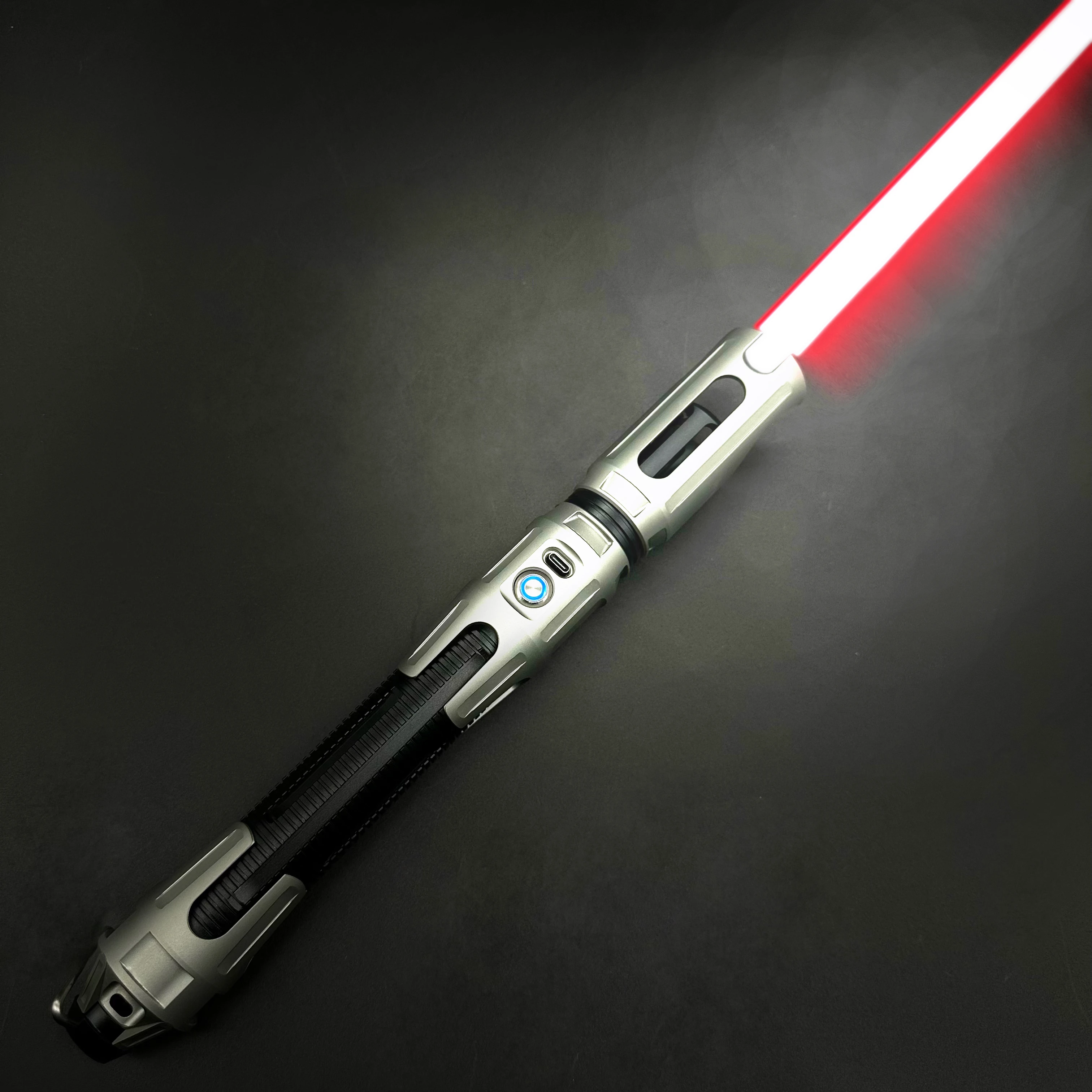 Jedi Dooku Lightsaber Heavy Dueling Smooth Swing Sword Laser Pixel Light Sabre Toys Gift for Boys