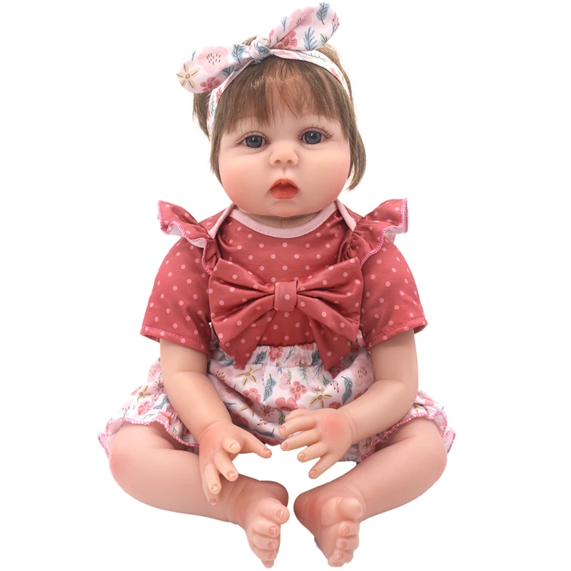 Ropa de muñeca Reborn, de 22 pulgadas peleles, vestido, falda, juguetes, atuendo, 50-55cm