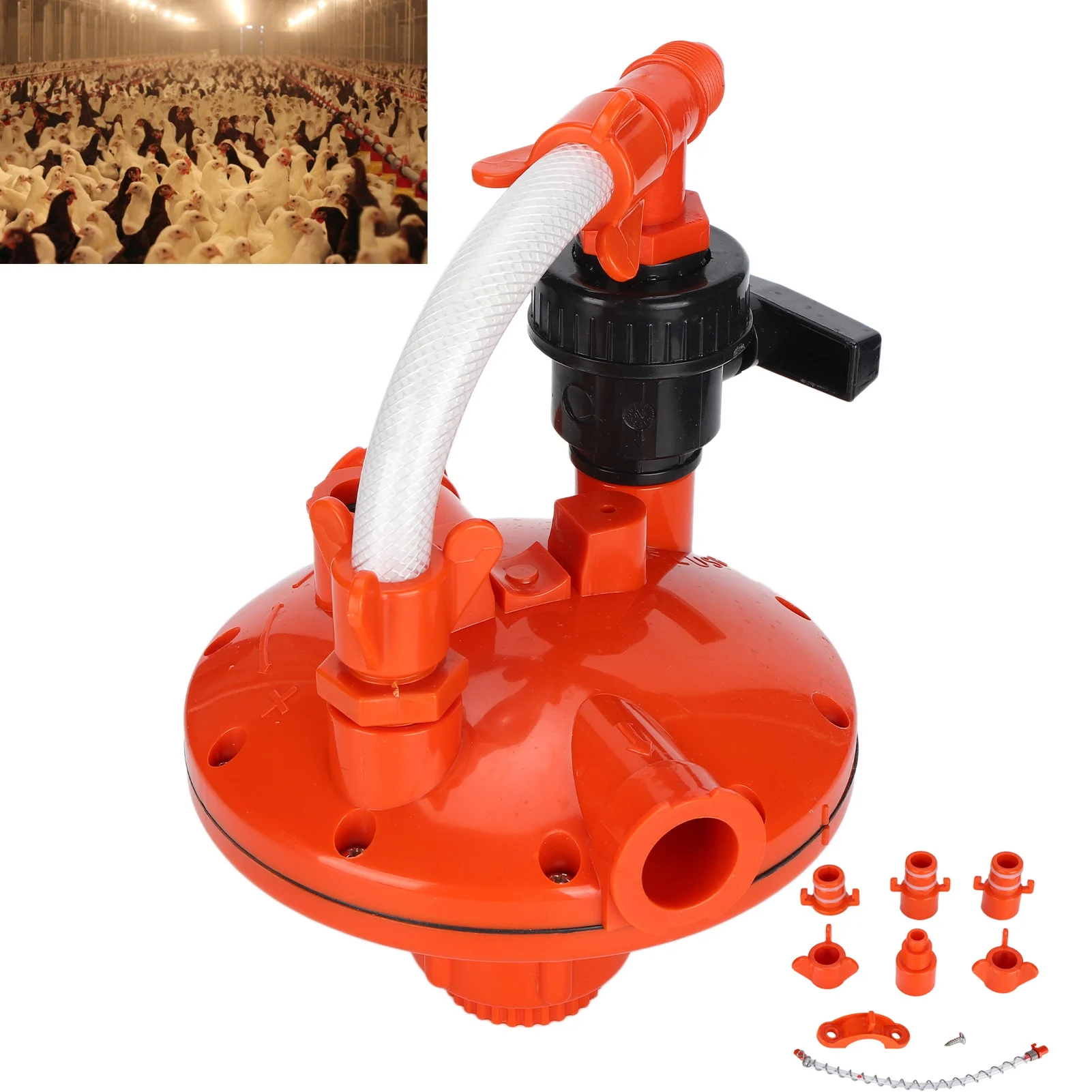 Professional Water Pressure Regulator For Poultry Chicken Drinking Farm Water EquipmentBoutique Pressure Regulating Valve