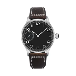Corgeut Luxury Sapphire Glass 42 Mm Dial St3600 Or St3601 Hand-Wound Movement 316L Steel Case Men'S Watch 30 M Water Resistant