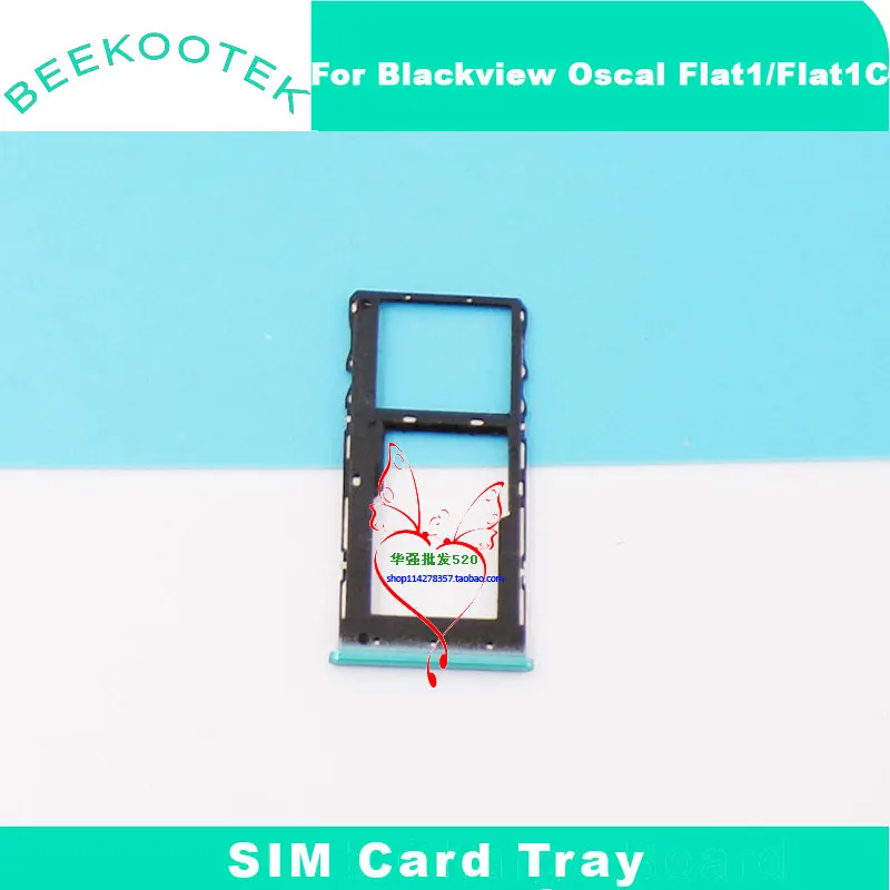 New Original Blackview Oscal Flat1 Flat1C SIM Card SIM Card Tray SD Slot Holder Adapter For Blackview Oscal Flat 1C Smart Phone