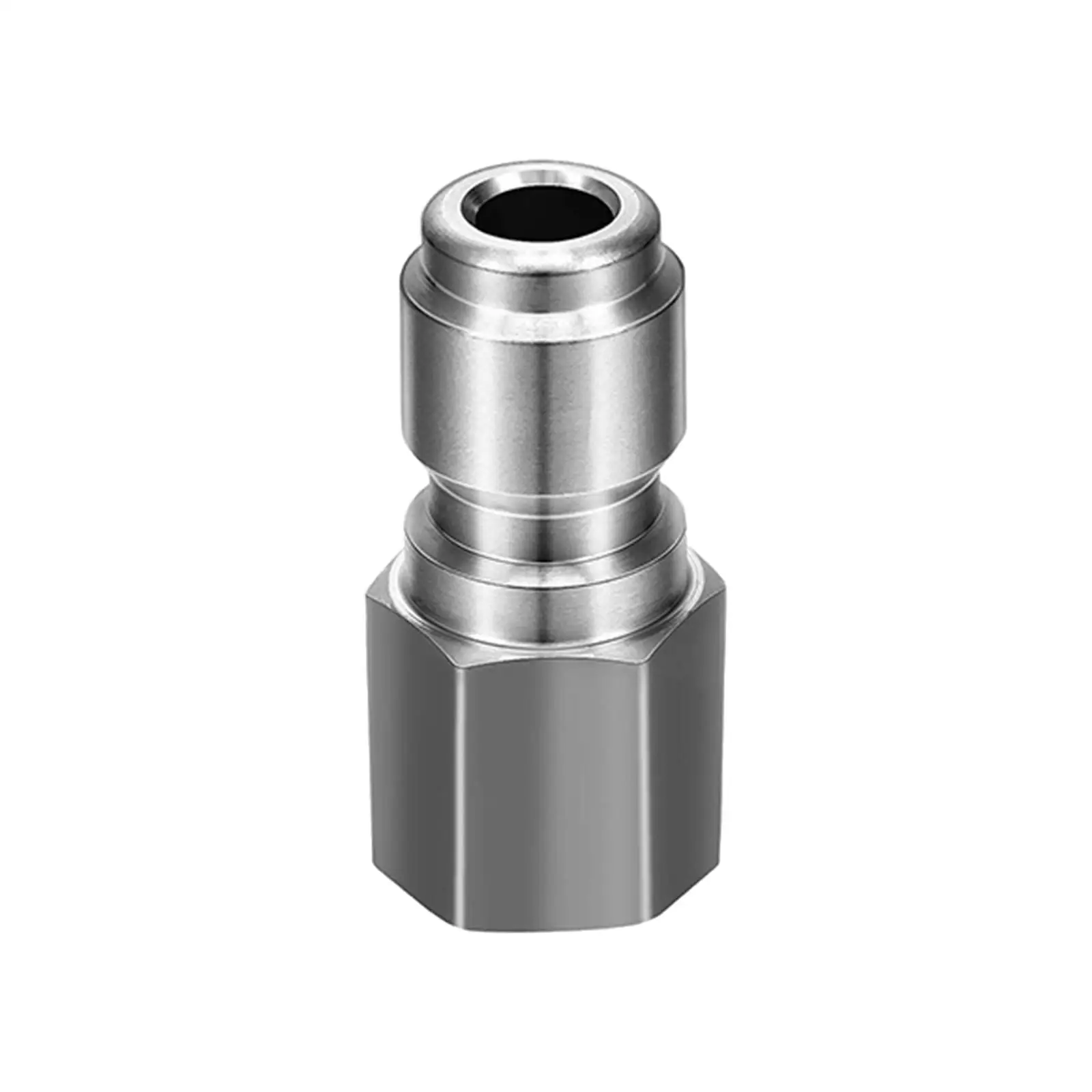 High Pressure Washer Hose Extension Connector Thread Stainless Steel Coupler for Car Washing Lawn Yard Accessories