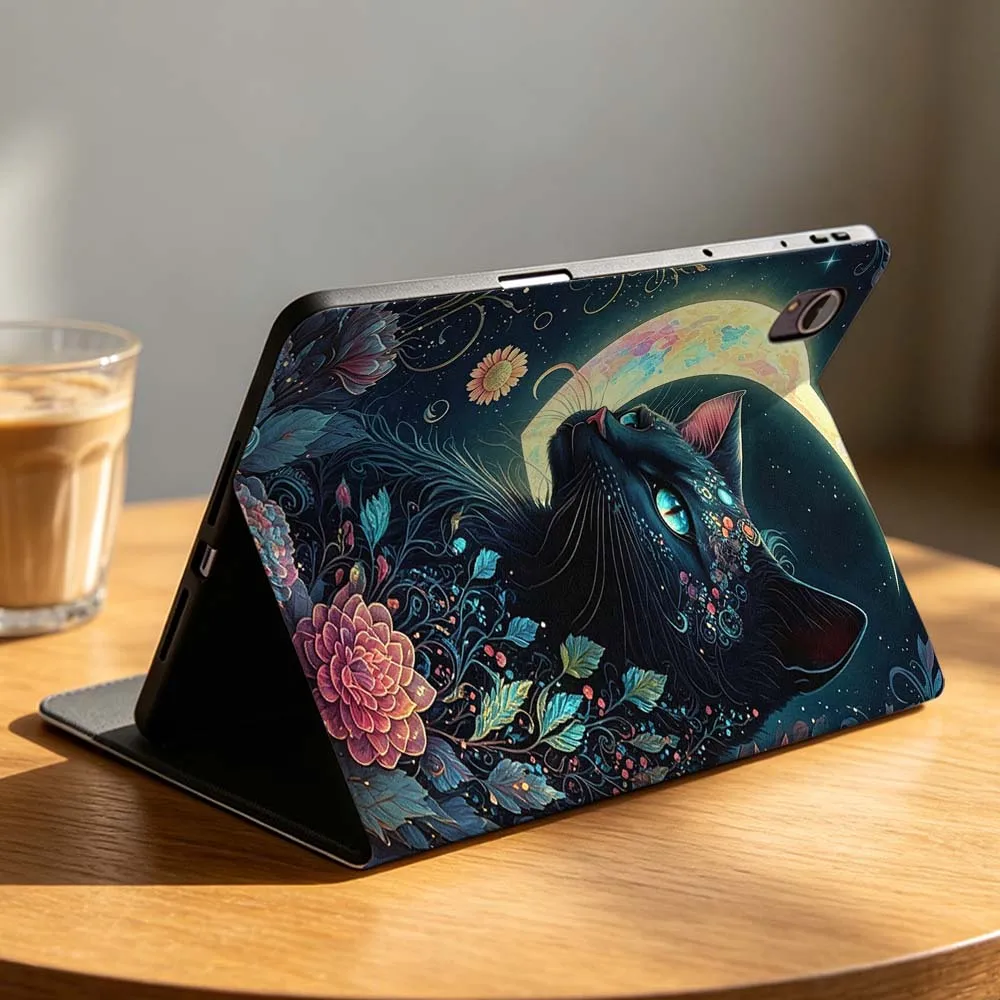 Luxury Cat Wolf Case For Huawei Matepad M6 10.8 11 11.5S Pro Air SE Honor Tab 8 9 10 V9 X8 X9 X10 Magic Pad GT 2 3 Tablet