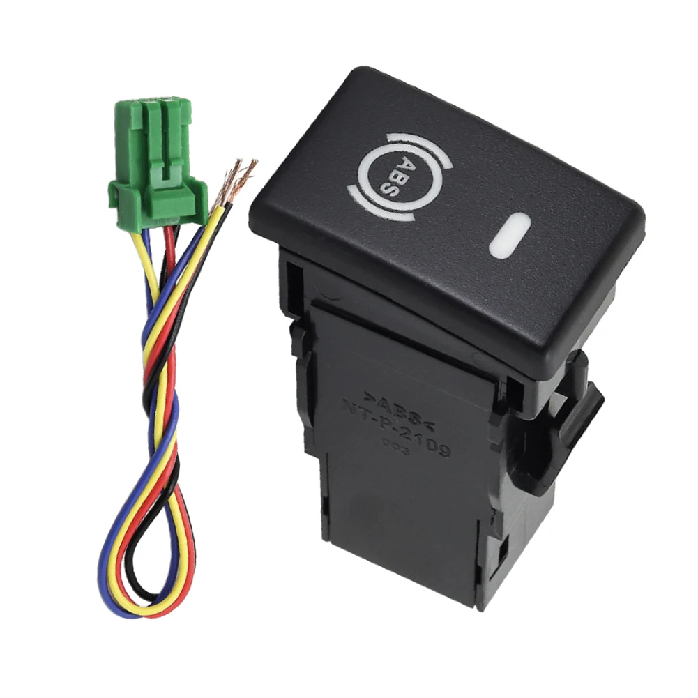 NEW ABS Push Button Switch With LED Background Indicator with Wire 12V 3A Fit for Holden Colorado Isuzu MU-X D-MAX V-Cross