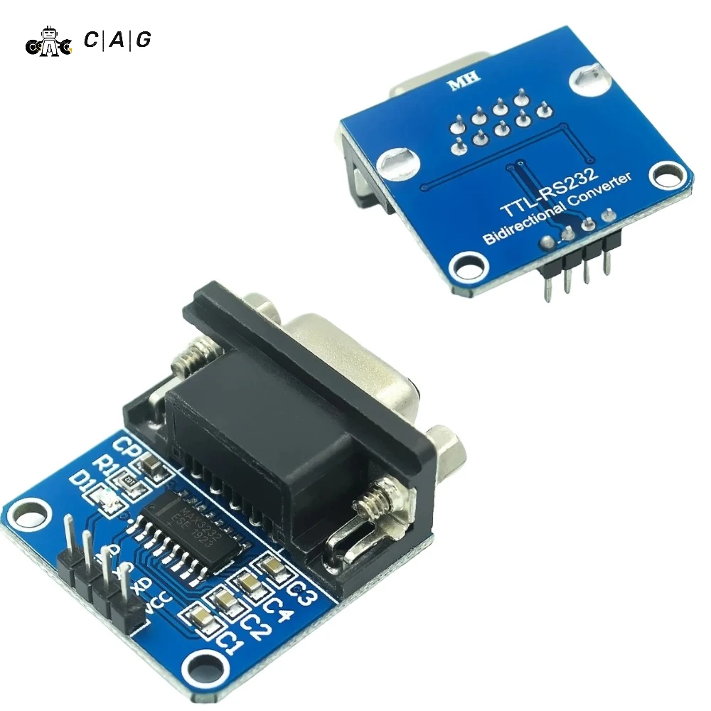 MAX3232 RS232 to TTL Serial Port Converter Module DB9 Connector MAX232