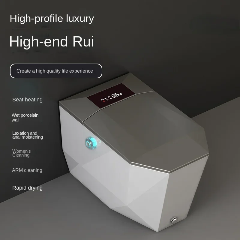 Diamond gun gray smart toilet private custom high-end toilet