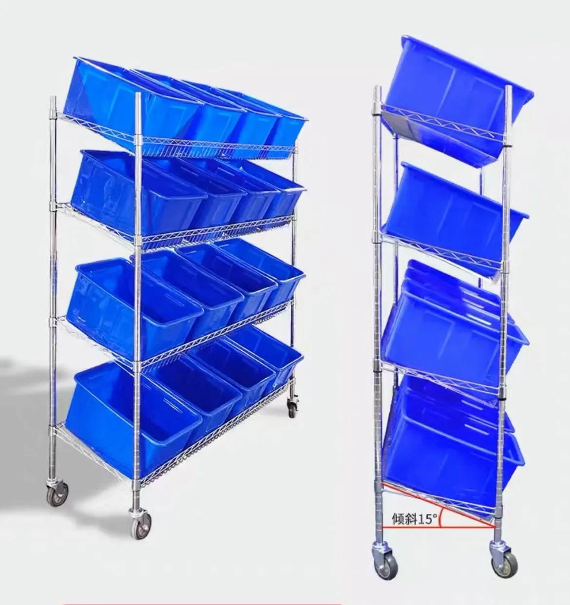 Warehouse distribution lorrySorting trolleyTurnover trolleyPick-up trolleyShelvesMaterial shelfTrolley