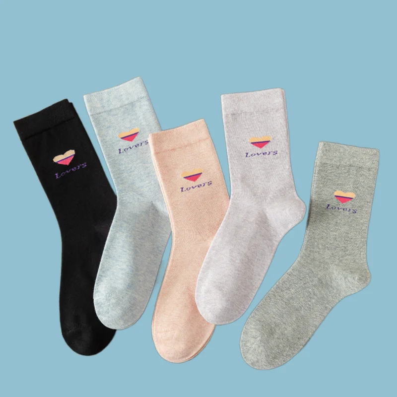 1/3 Pairs Women's Fashion Cotton Long Socks Middle-aged And Elderly Warm Socks Autumn Winter Lengthened Thick Deodorant Socks