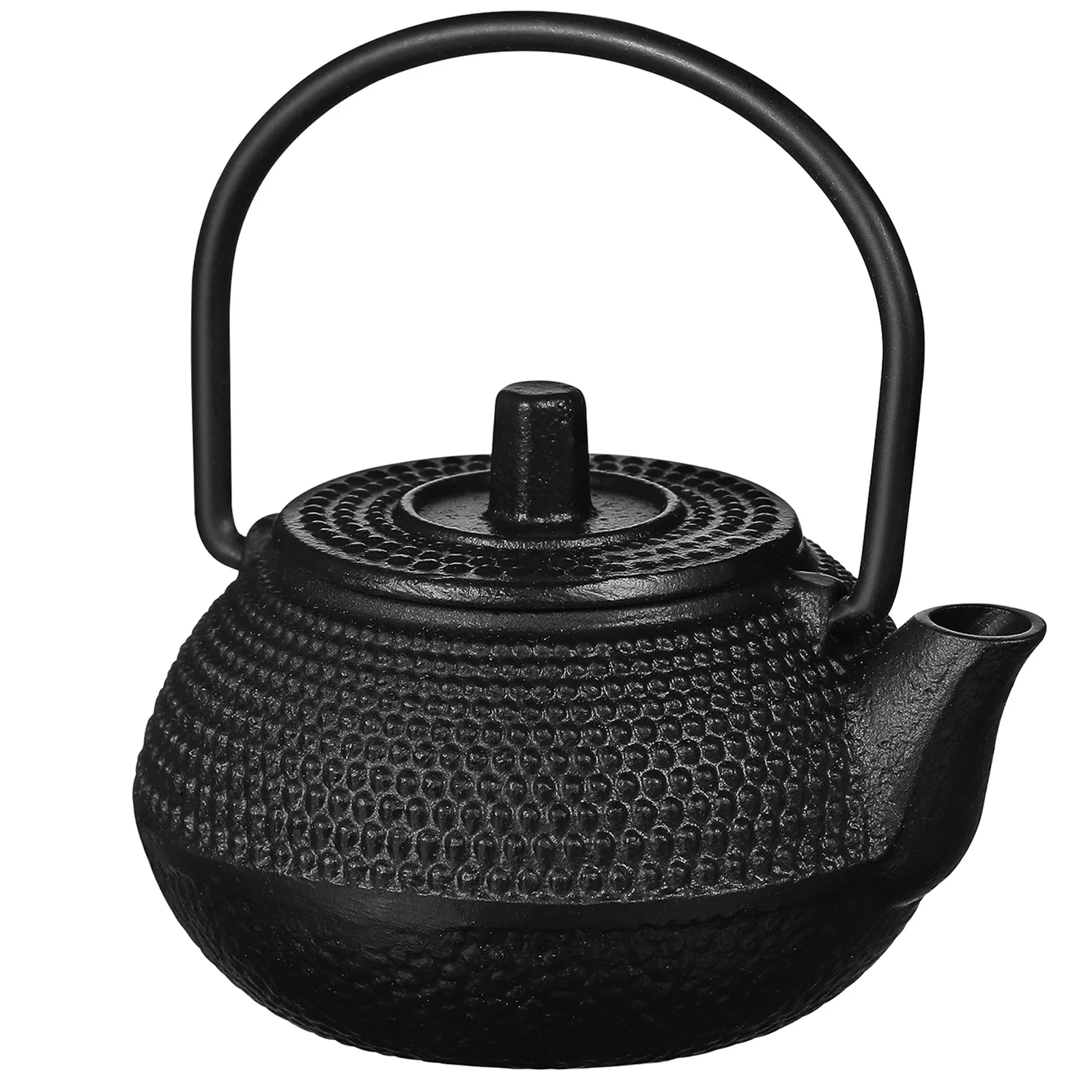 

Mini Cast Iron Teapot Rustproof For Home Office Decor Fine Craftsmanship Small Tea Kettle Kitchen Barware Decorative