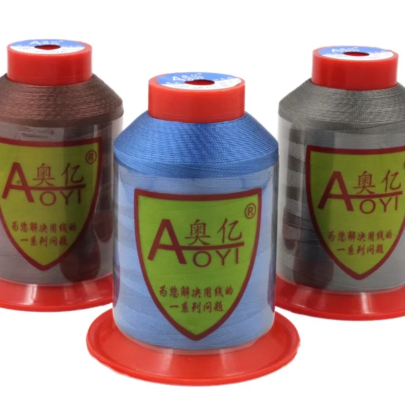 210D3 Dyed High-Strength Polyester Filament Sewing Thread 0.35mm for Leather Sofa Sports Shoes T70 High-Speed Sewing Machine