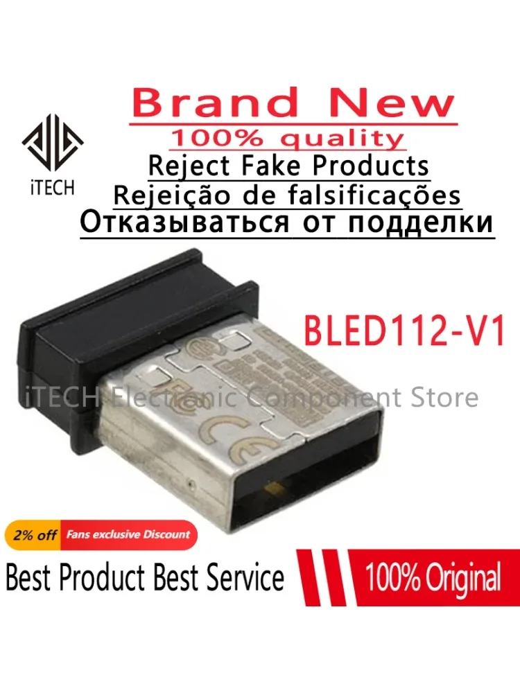 1 sztuk/partia BLED112-V1 BLED112 802.15.1 moduł Bluegiga BLED11 100% nowy oryginalny i oryginalny darmowa wysyłka — zdjęcie produktu 3