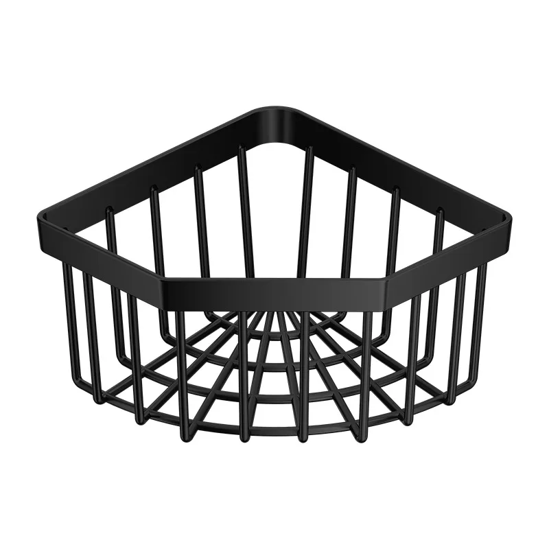 

Kitchen Sink Corner Sponge Storage Basket Bathroom Household Shelves No Punch Triangle Drainage Shelf