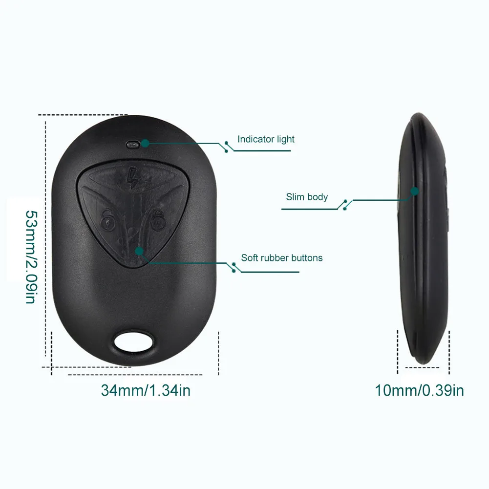 315MHz/433MHz Copy Remote Control 3 Buttons Garage Gate Door Opener Remote Control Duplicator Clone Cloning Code Car Key Fob