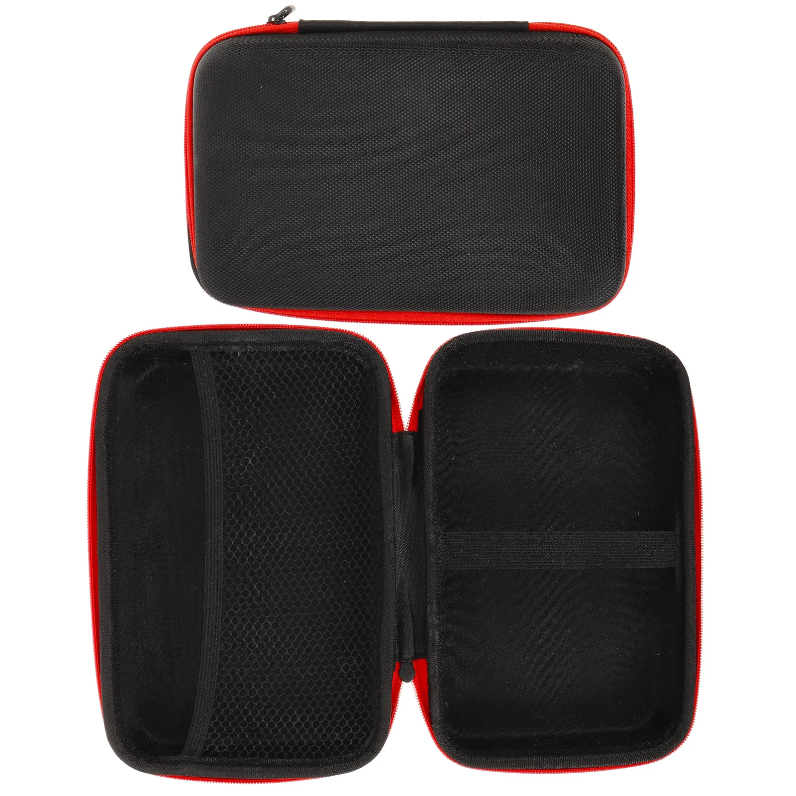 

2Pcs Lightweight Kalimba Container Eva Durable Storage Box Anti-Fall Hand Strap Finger Piano Carrying Bag Kalimba Pouch