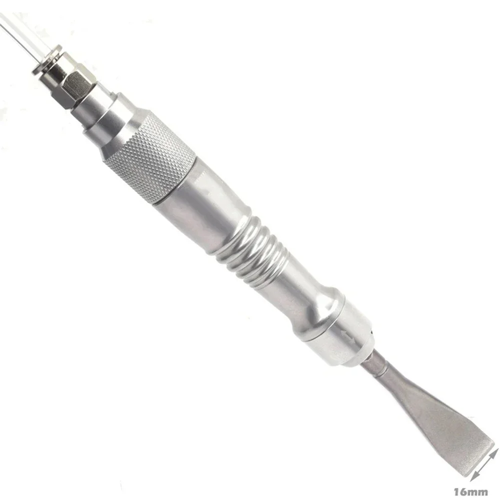 Pneumatic Scraper Set with 5 Chisels for Efficient Plaster and Gypsum Removal in Construction and Art Projects