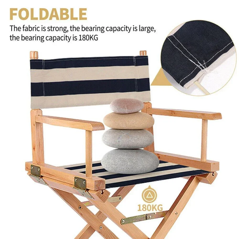 Directors Chair Cover Replacement Canvas Covers Casual Seat Kit Garden Chairs Folding Deck Chair Replacement Cover For Courtyard