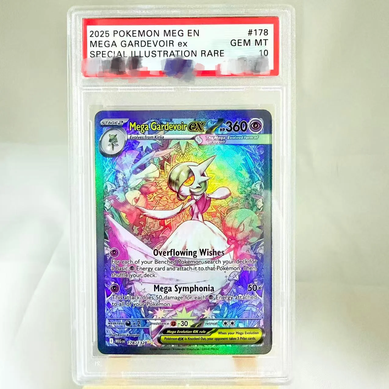 

Diy PTCG English Mega Gardevoir Lucario EX Rating Card Charizard Venusaur Latias Copy Version Classic Anime Collection Card