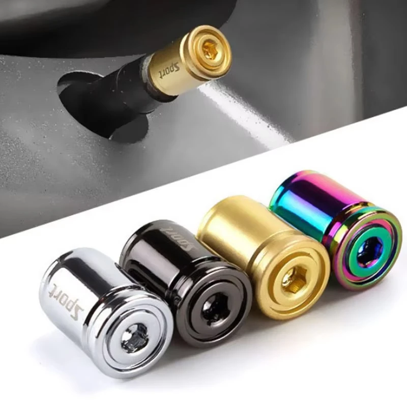 Cars Tire Anti-theft Valve Cap Anti Deflation Universal Decorative Valve Caps Valve Core Cover Car Accesorios Para Automóvil