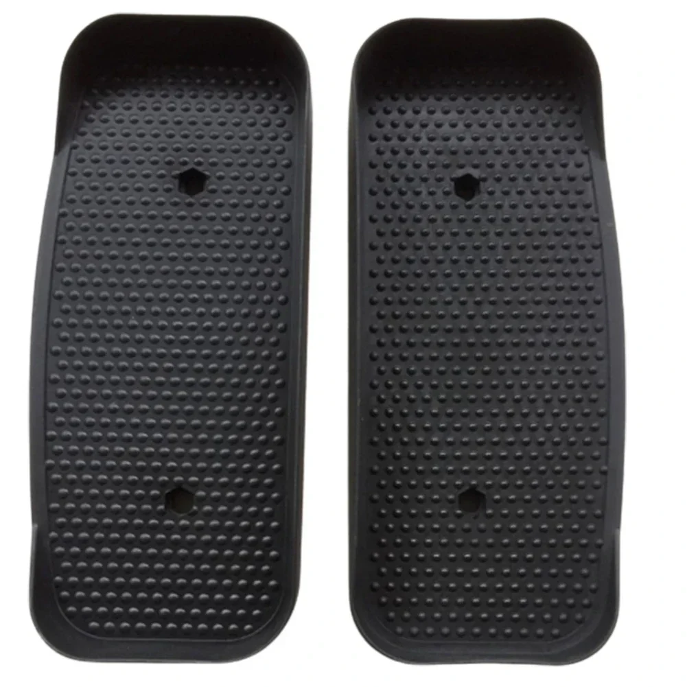 High Quality Foot Pedal Pedal 34.5*15cm 600g ABS Accessories Anti-slip Black Elliptical Hole Parts Outdoor Sports