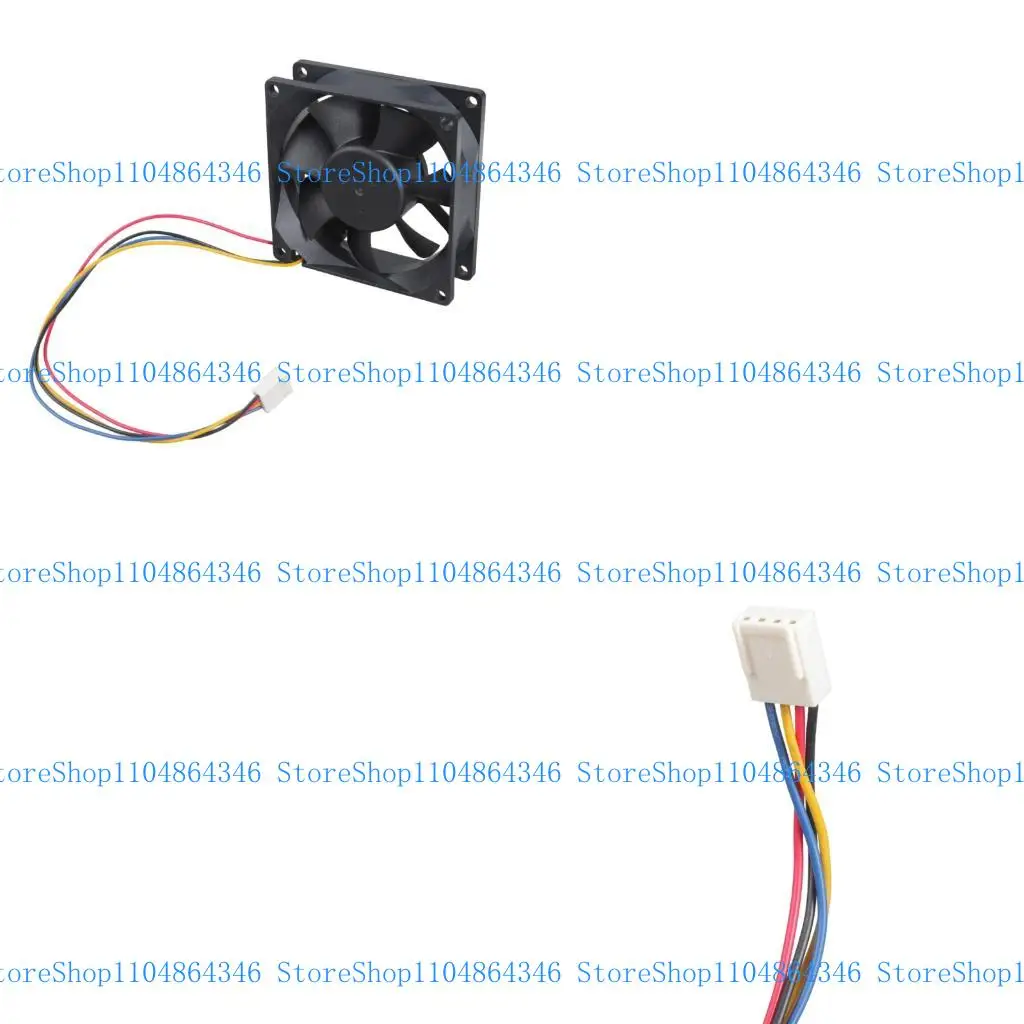 

5ASD Computer PC Case вентилятор 80 мм 12 В 0,41A 4PIN 3800RPMPMPMPLEST БЕСПЛАТНО