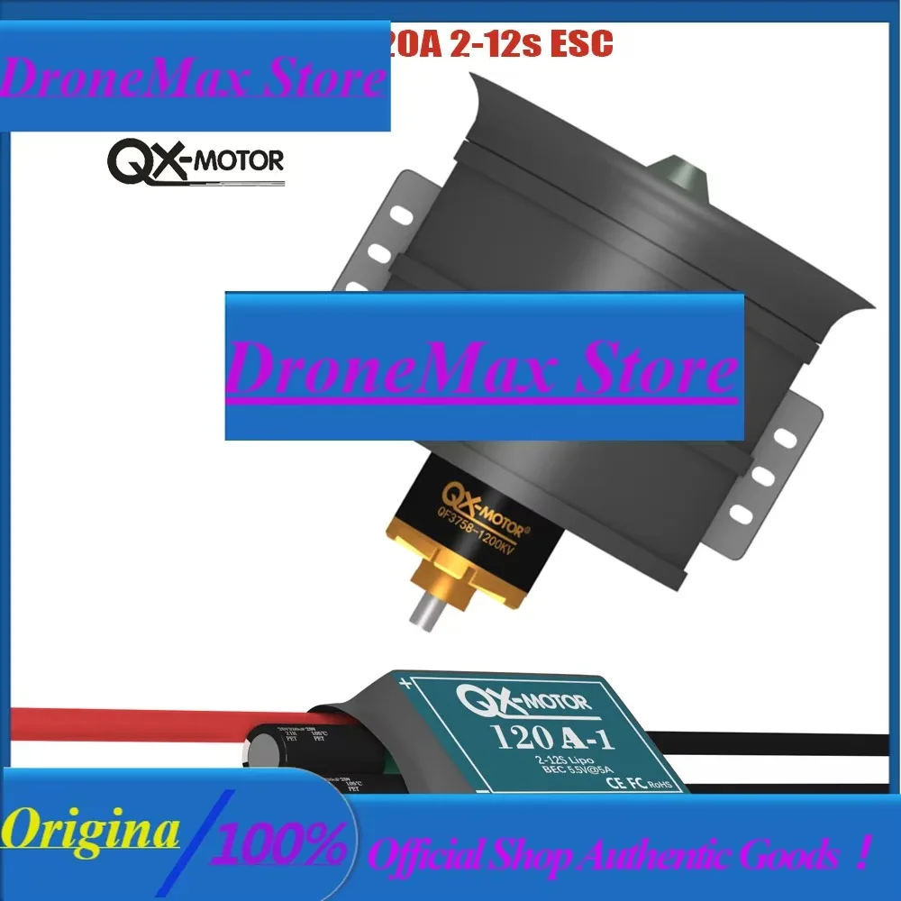 DroMaSs90mm EDF 12 Blades Ducted Fan CW CCW