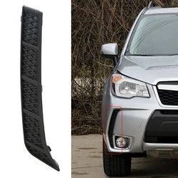 Ön tampon kalıplama yan kapak Trim siyah ABS Subaru Forester 2014 2015 2016 2017 araba Styling için yedek