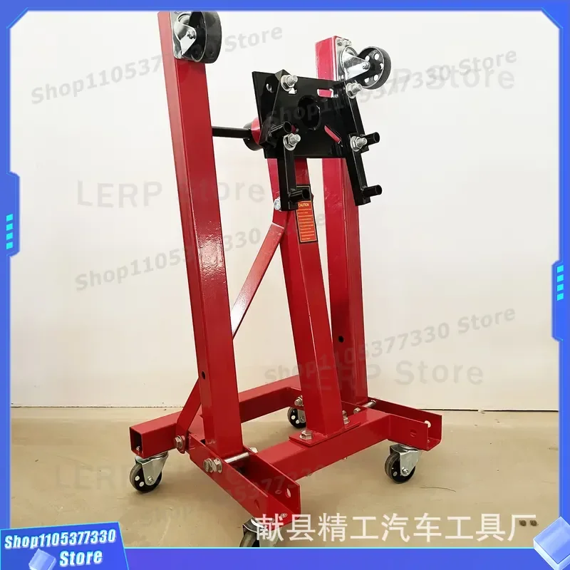 Heavy Duty Engine Stand Rotating 360 Degree Motor Hoist Bracket for Auto Repair Workshop Garage Tool Assembly Frame Support
