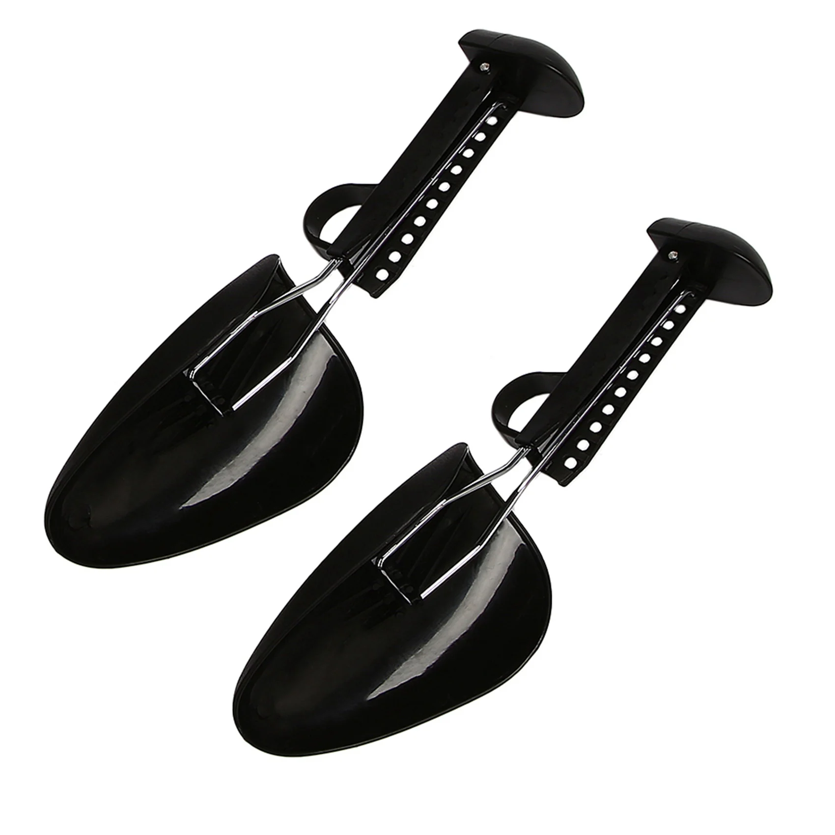 

AINY-10 Pairs Practical Plastic Adjustable Length Men Shoe Tree Stretcher Boot Holder Organizers (Black)