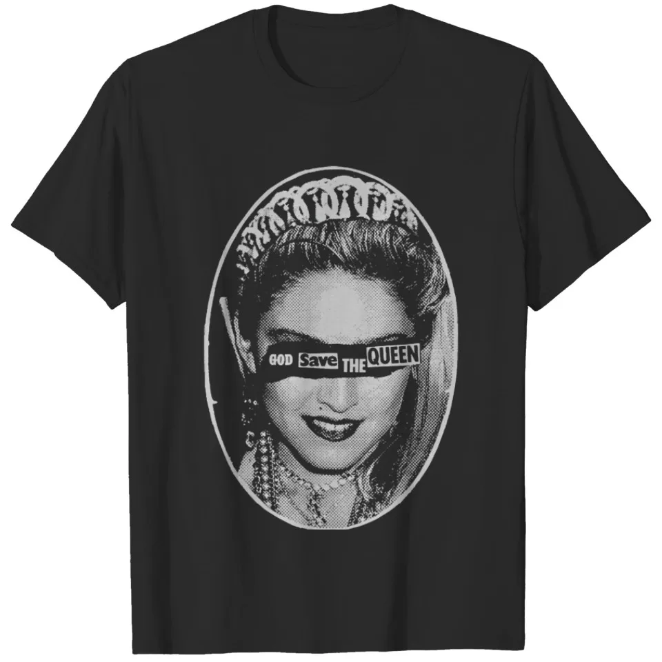 

God Save Madonna T-Shirts Hipster Summer Streetwear Anime Clothes