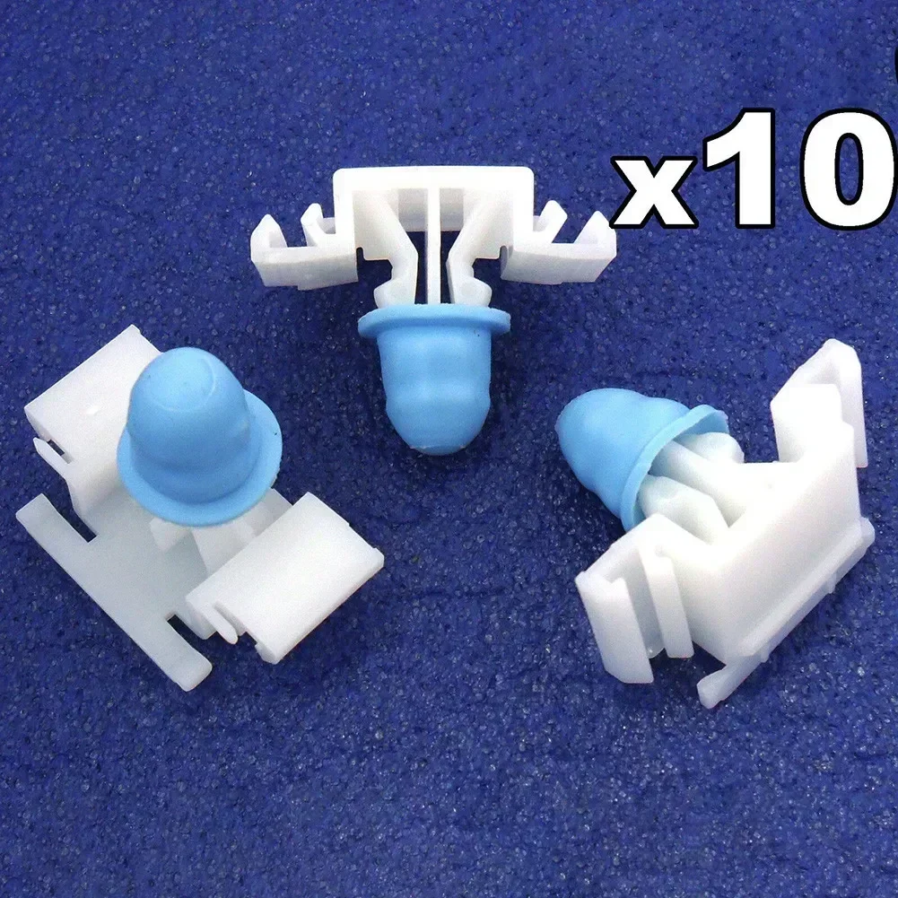 

10x Side Molding Clips For BMW E36 Exterior Side Moulding Door Bumpstrip Retaining Fastener Clip 51132251394 USEFUL