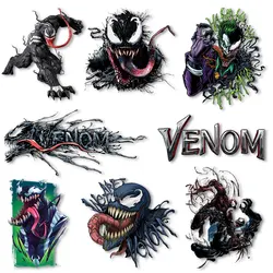 Venom Iron on Decals Heat Press Stickers Thermal Patches for Clothes Ironing prints on Tshirts