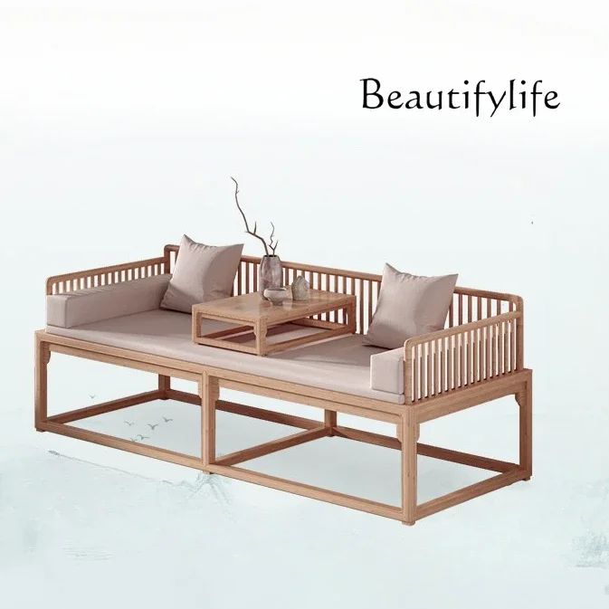 

Новый кофейный столик Arhat в китайском стиле, чайный столик в сочетании с диваном, современная мебель из массива дерева дзен для гостиной