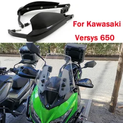 For Kawasaki Versys 650 KLE650 Motocycle hand handle guard protector handlebar handguards shields Brake Clutch Windshield