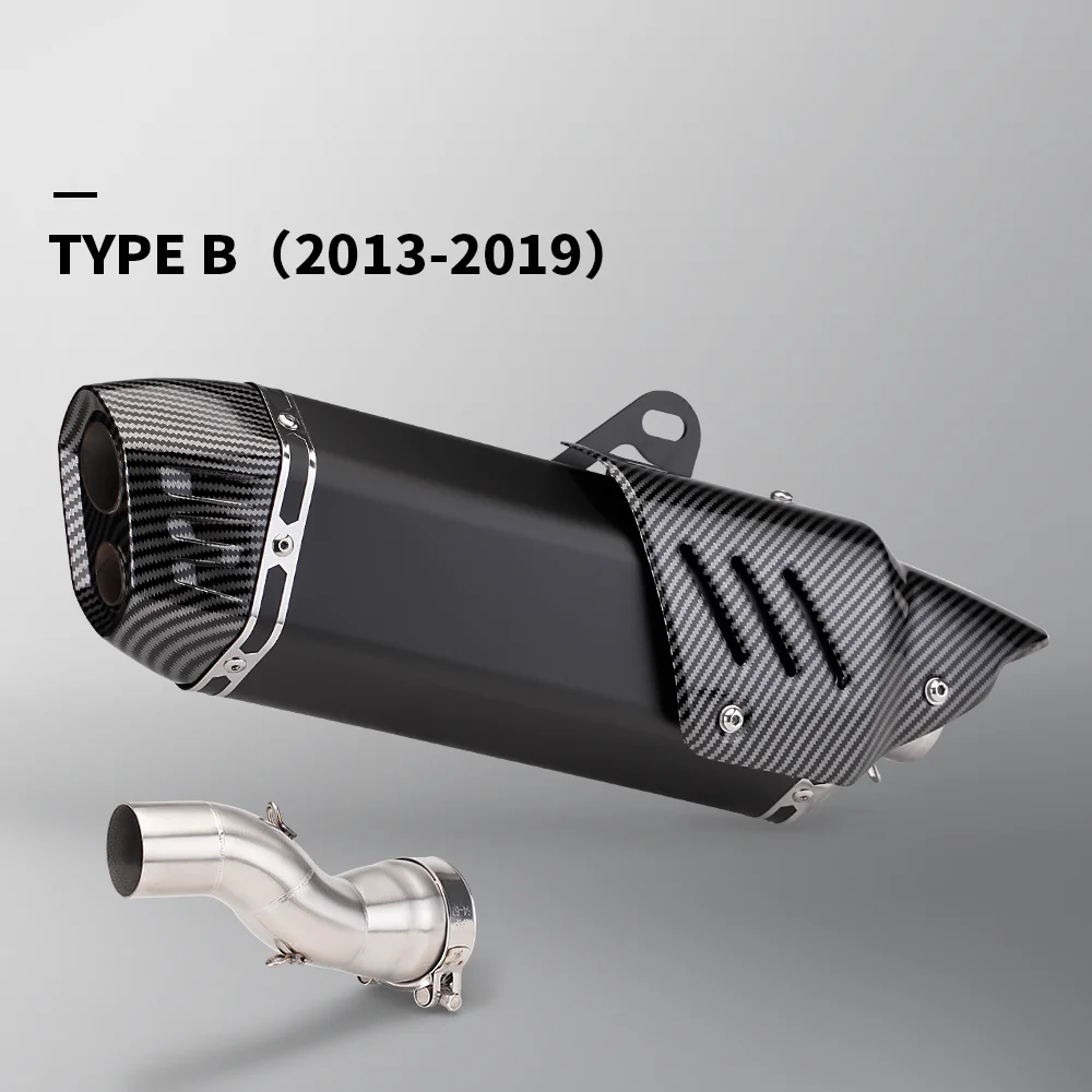 Motorcycle exhaust muffler for ADV 1200GS 2013-2019 exhaust system escape modified muffler