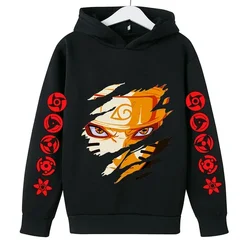 2024 Naruto anime children's hoodies-animated cotton hoodies for boys and girls ages 3-14