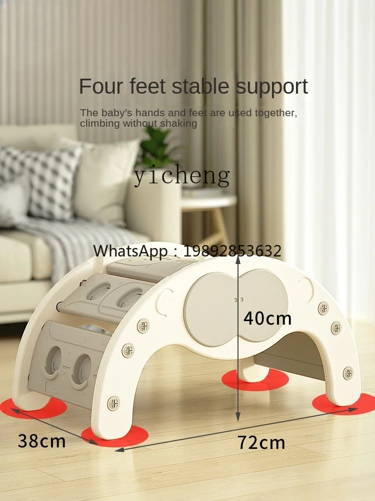 ZZ Children's Climbing Frame Slide Indoor Home Baby Small Climbing Frame Toy Baby Sensory Training Slide